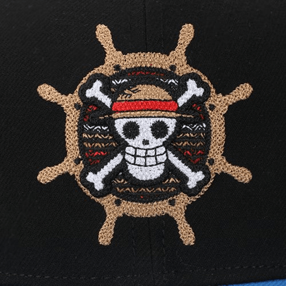 One Piece Logo Embroidered Snapback Hat - Create Marketplace