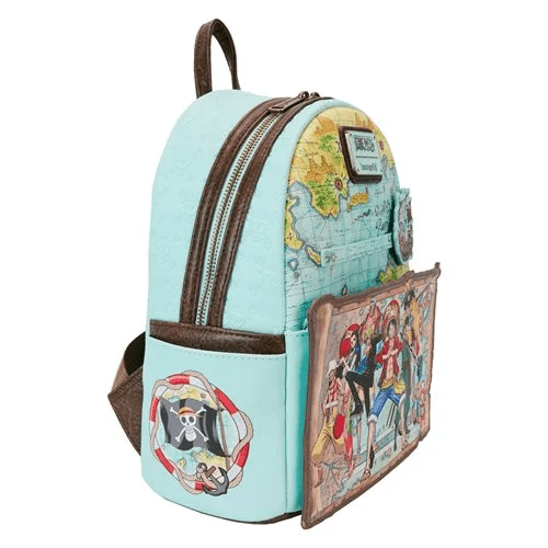 One Piece Luffy Gang Map Mini-Backpack - Create Marketplace