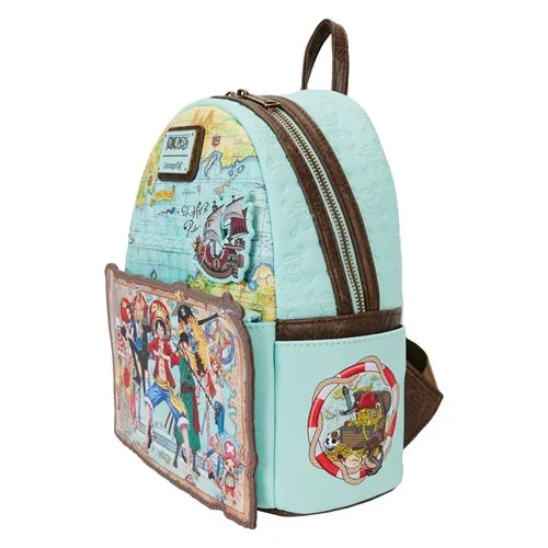 One Piece Luffy Gang Map Mini-Backpack - Create Marketplace