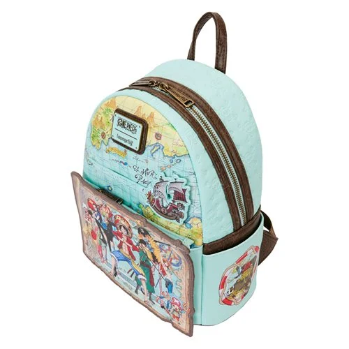 One Piece Luffy Gang Map Mini-Backpack - Create Marketplace