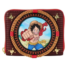 One Piece Luffy Nautical Zip-Around Wallet by Loungefly - Create Marketplace