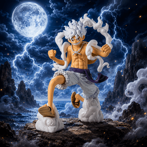 One Piece Monkey D. Luffy Gear 5 Grandista Statue - Create Marketplace