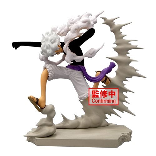 One Piece Monkey D. Luffy Gear 5 Version Senozekkei Statue - Create Marketplace