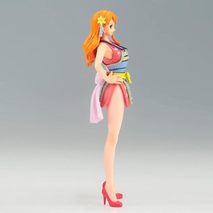 One Piece Nami The Grandline Lady Wanokuni Vol. 8 DXF Statue - Create Marketplace