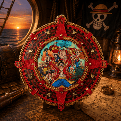 One Piece Straw Hat Gang Nautical Mini-Backpack - Create Marketplace