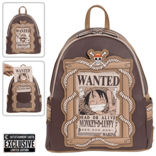 One Piece Wanted Dead or Alive Monkey D. Luffy Mini-Backpack - Entertainment Earth Exclusive - Create Marketplace
