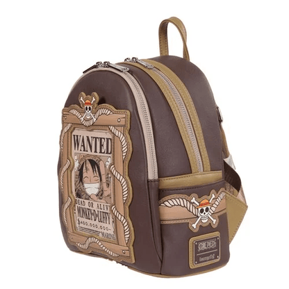 One Piece Wanted Dead or Alive Monkey D. Luffy Mini-Backpack - Entertainment Earth Exclusive - Create Marketplace