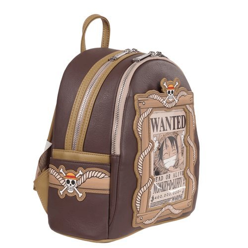 One Piece Wanted Dead or Alive Monkey D. Luffy Mini-Backpack - Entertainment Earth Exclusive - Create Marketplace