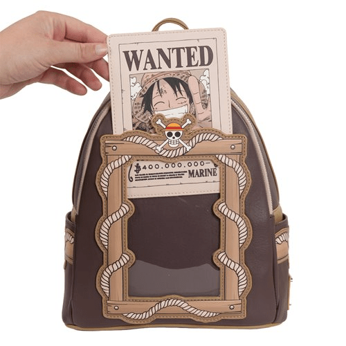 One Piece Wanted Dead or Alive Monkey D. Luffy Mini-Backpack - Entertainment Earth Exclusive - Create Marketplace