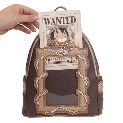 One Piece Wanted Dead or Alive Monkey D. Luffy Mini-Backpack - Entertainment Earth Exclusive - Create Marketplace