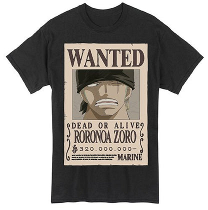One Piece - Wanted Zoro T-Shirt - Create Marketplace