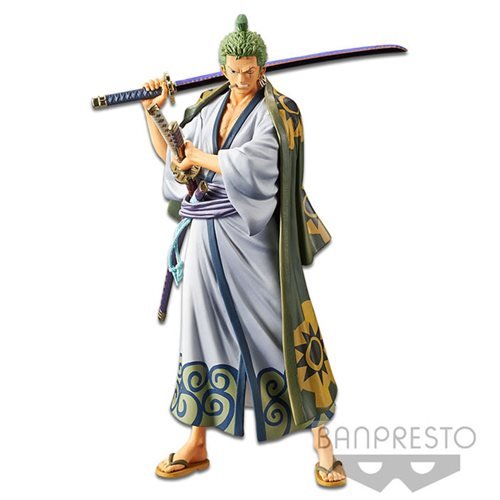 One Piece Zoro The Grandline Men Wanokuni DXF Vol. 2 Statue - Create Marketplace