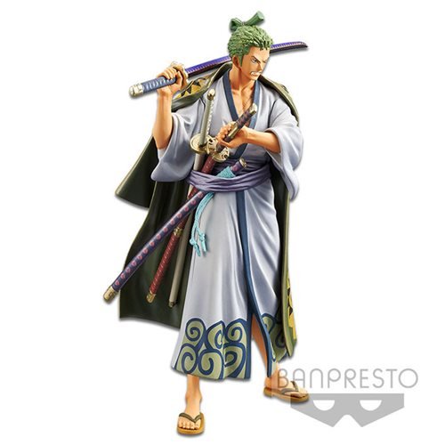One Piece Zoro The Grandline Men Wanokuni DXF Vol. 2 Statue - Create Marketplace