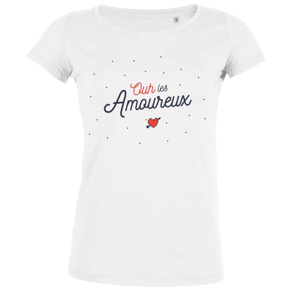 Ouh Les Amoureux Women's Organic Tee - Create Marketplace