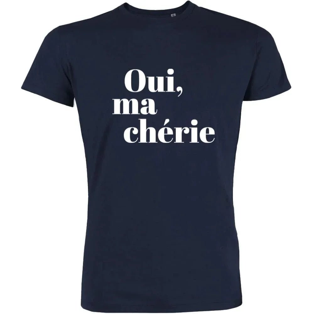 Oui, Ma Chérie Men's Organic Tee - Create Marketplace
