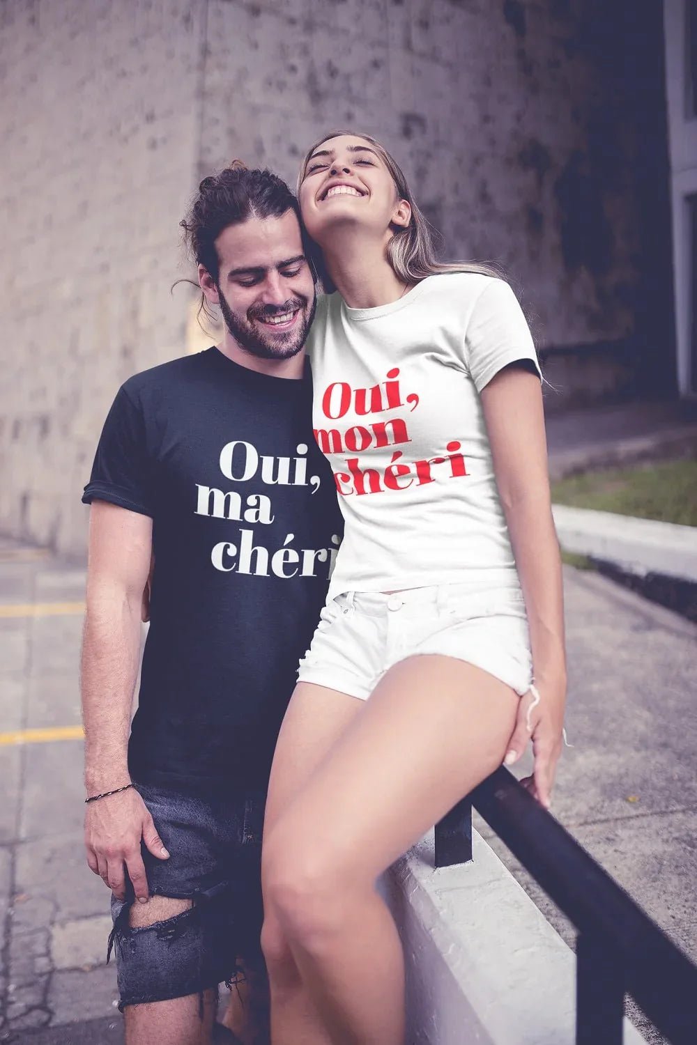 Oui, Ma Chérie Men's Organic Tee - Create Marketplace