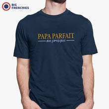 Papa Parfait ou Presque Men's Organic Cotton Tee - Create Marketplace