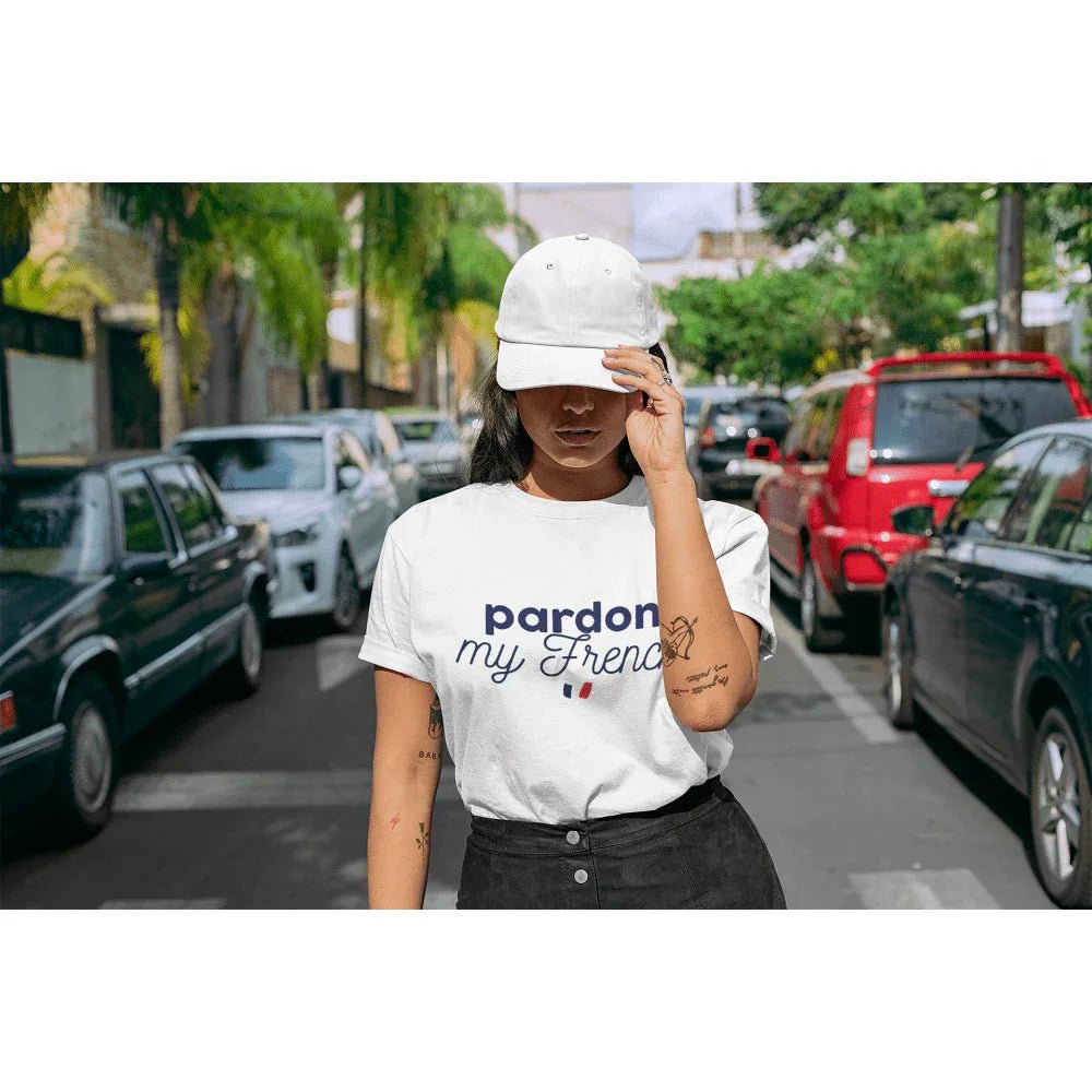 Pardon My French Women's Organic Tee - Create Marketplace