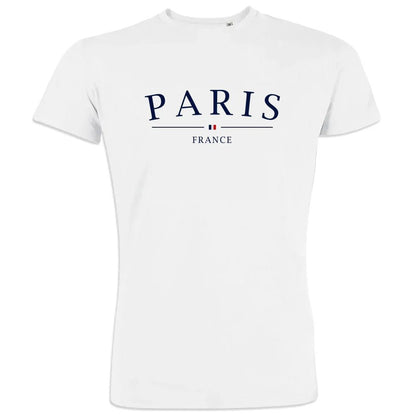 Paris France Men's Organic Cotton Tee - Create Marketplace