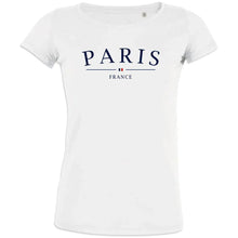 Paris France Women's Organic Cotton Tee - Create Marketplace
