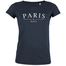 Paris France Women's Organic Cotton Tee - Create Marketplace