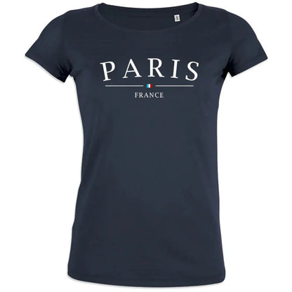 Paris France Women's Organic Cotton Tee - Create Marketplace