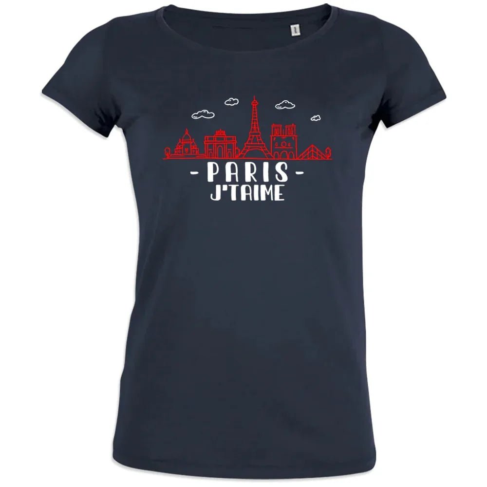 Paris J'taime Matching Family Organic Cotton Tees (Set of 3) - Create Marketplace