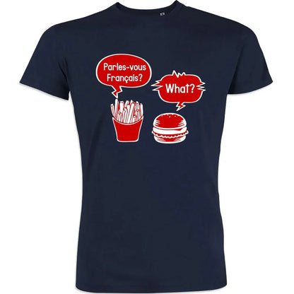 Parlez-Vous Français? Quoi? Men's Organic Cotton Tee - Create Marketplace