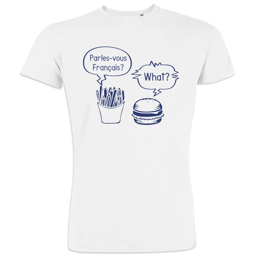 Parlez-Vous Français? Quoi? Men's Organic Cotton Tee - Create Marketplace