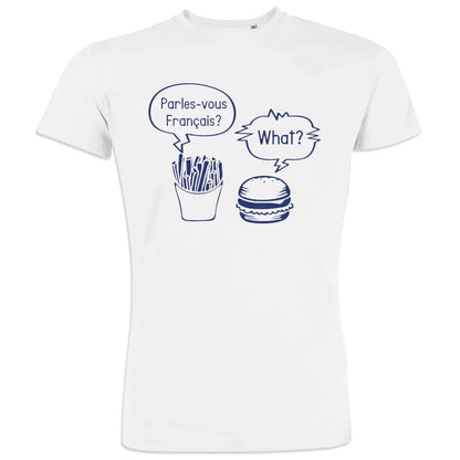 Parlez-Vous Français? Quoi? Men's Organic Cotton Tee - Create Marketplace