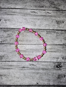 Pink and Gold Simple Bracelet - made by kid Sam - Create Marketplace