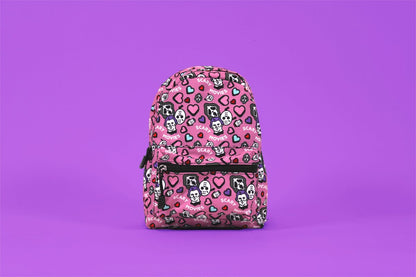 Pink Scary Movies Mini Backpack - Create Marketplace