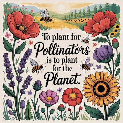 Pollinator Power Bumper stickers - Create Marketplace