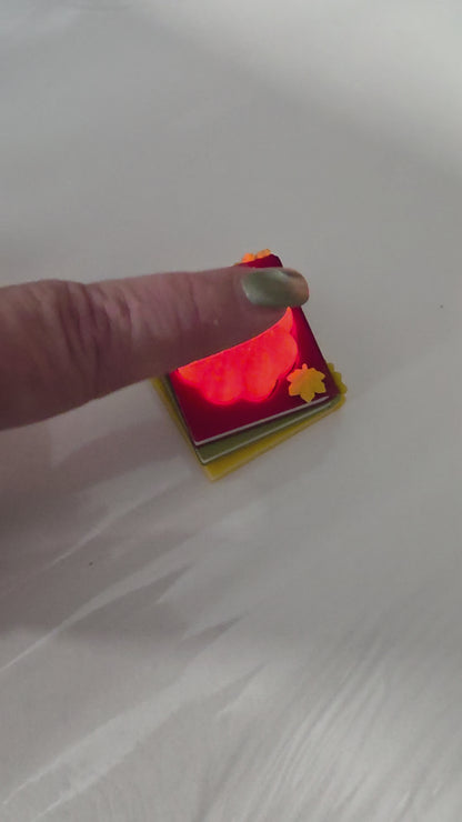 Pumpkin book Led clickers