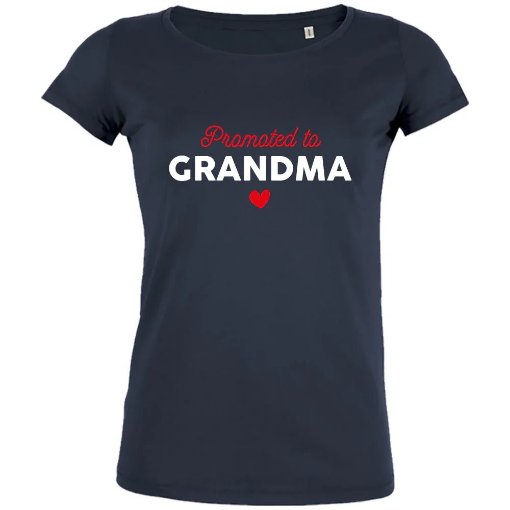 Promoted To Grandma Women's Organic Tee - Create Marketplace