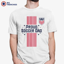 Proud Soccer Dad Men's Organic Cotton Tee - Create Marketplace