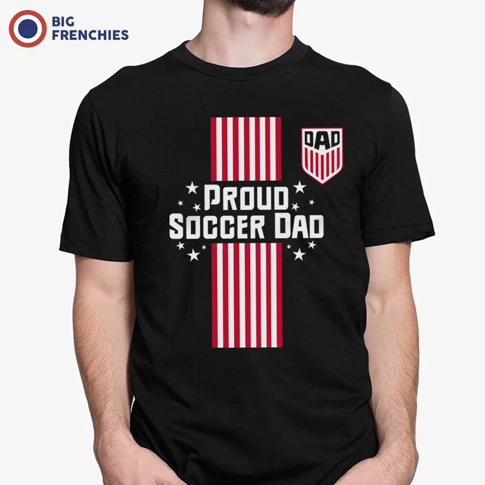 Proud Soccer Dad Men's Organic Cotton Tee - Create Marketplace