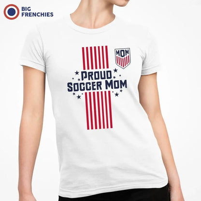 Proud Soccer Mom Women's Organic Cotton Tee - Create Marketplace