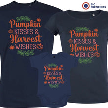 Pumpkin Kisses & Harvest Wishes Matching Organic Cotton Family Set (Set of 3) - Create Marketplace