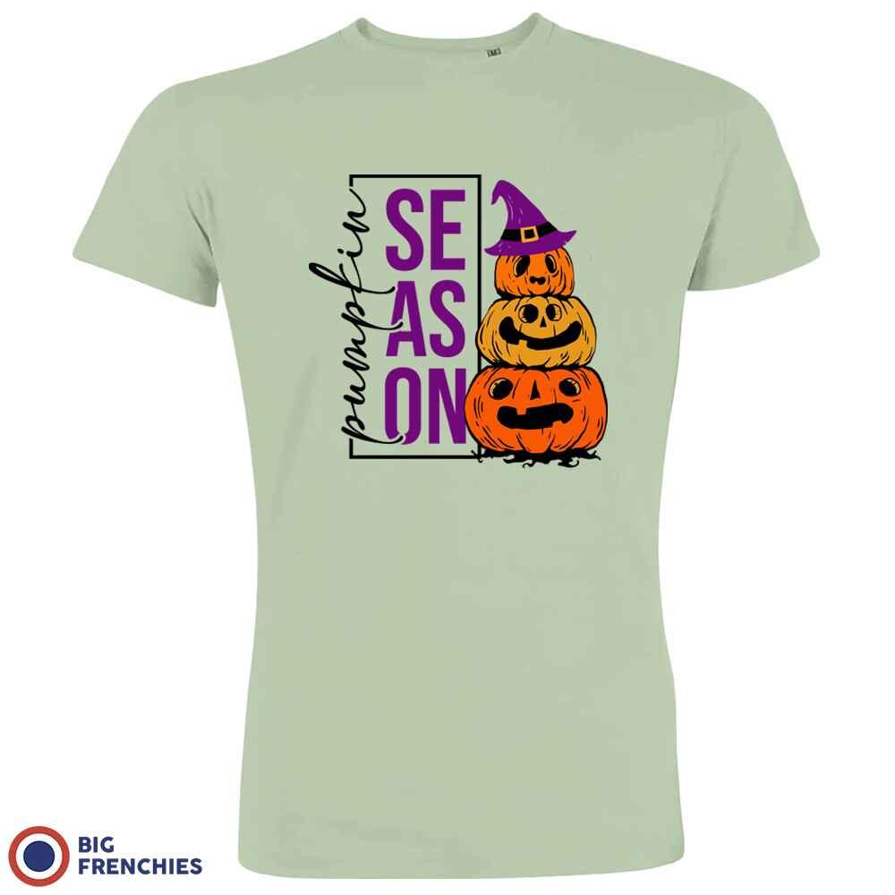 Pumpkin Season Men's Organic Cotton Tee - Create Marketplace