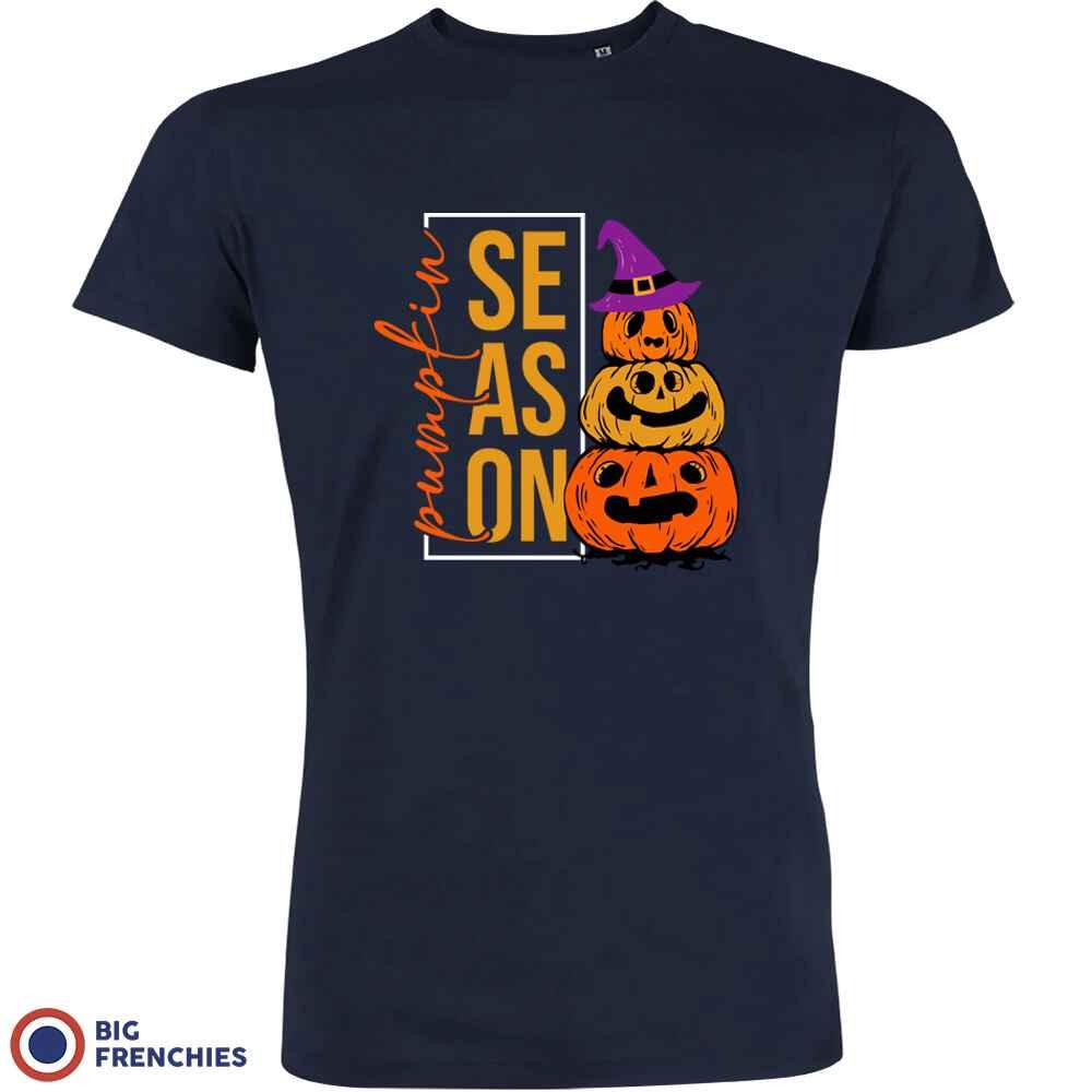 Pumpkin Season Men's Organic Cotton Tee - Create Marketplace