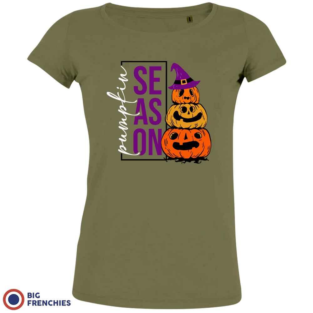 Pumpkin Season Women's Organic Cotton Tee - Create Marketplace