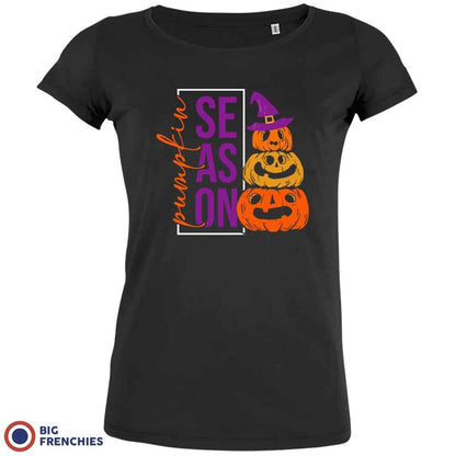 Pumpkin Season Women's Organic Cotton Tee - Create Marketplace