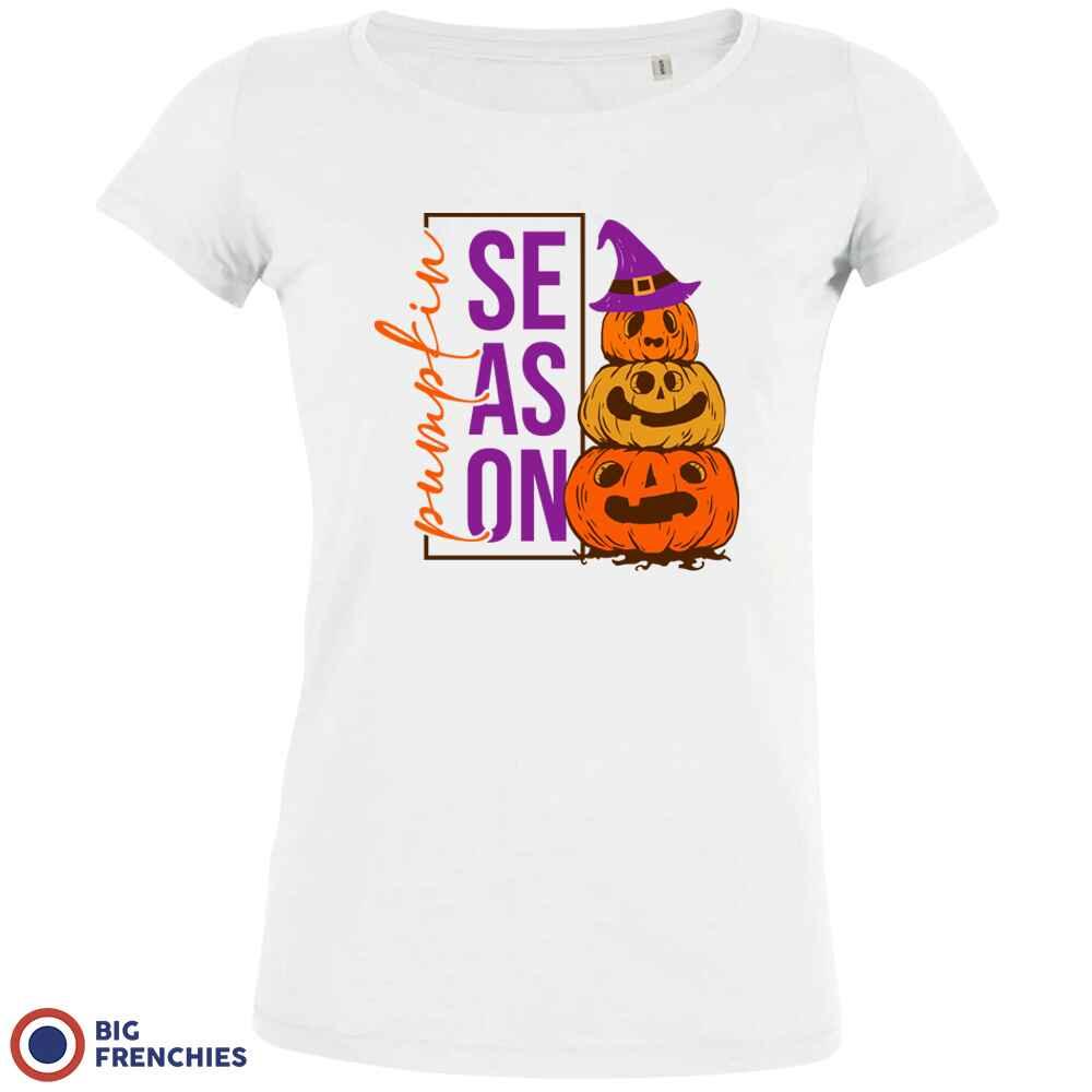 Pumpkin Season Women's Organic Cotton Tee - Create Marketplace