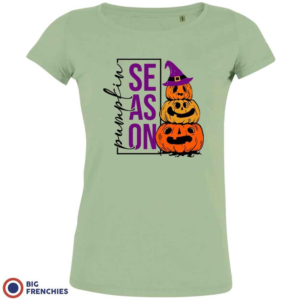 Pumpkin Season Women's Organic Cotton Tee - Create Marketplace