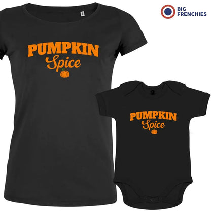 Pumpkin Spice Mom and Child Organic Cotton family Set (Set of 2) - Create Marketplace