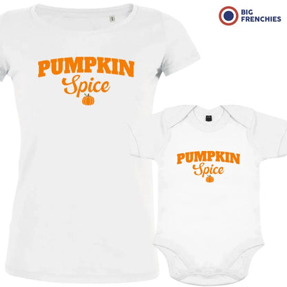 Pumpkin Spice Mom and Child Organic Cotton family Set (Set of 2) - Create Marketplace