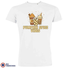 Pumpkin Spice Vibes Men's Organic Cotton Tee - Create Marketplace