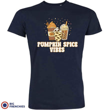 Pumpkin Spice Vibes Men's Organic Cotton Tee - Create Marketplace