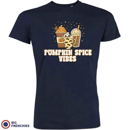 Pumpkin Spice Vibes Men's Organic Cotton Tee - Create Marketplace